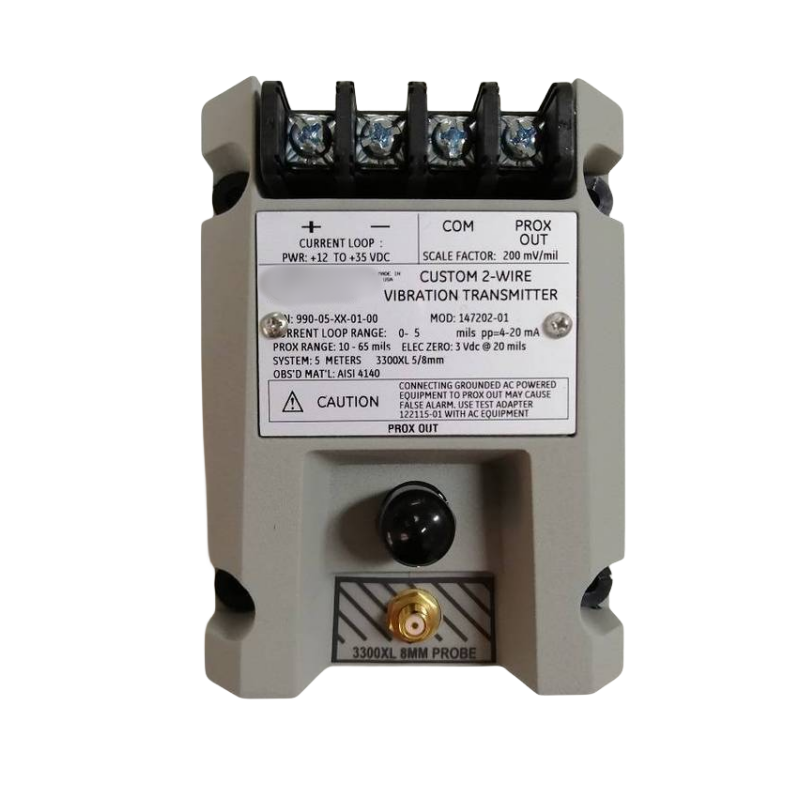 Sensor de proximidad Bentley Nevada 990-05-07-02-01 3300 XL
