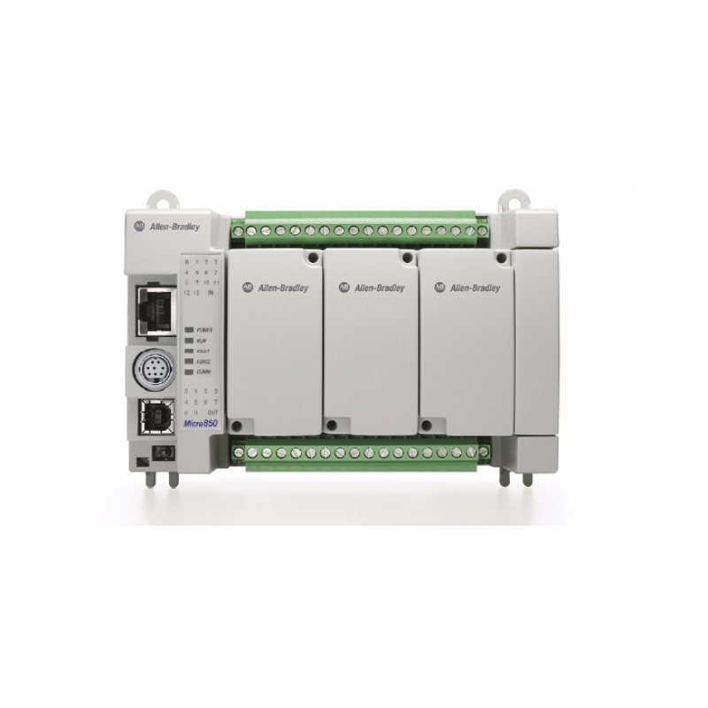 Controlador de E/S EtherNet/IP Allen Bradley 2080-L50E-24AWB