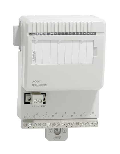 Módulo de salida analógica ABB AO801 3BSE020514R1. Nuevo, en stock.