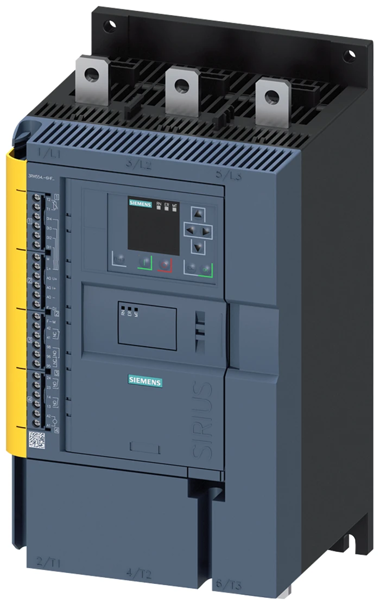 Nuevo arrancador suave Siemens 3RW5543-6HF04 SIRIUS 3RW55 original con sistema de seguridad contra fallos y alto rendimiento.