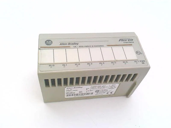 Nuevo módulo de salida analógica Allen Bradley 1794-IRT8 FLEX I/O HART en stock.